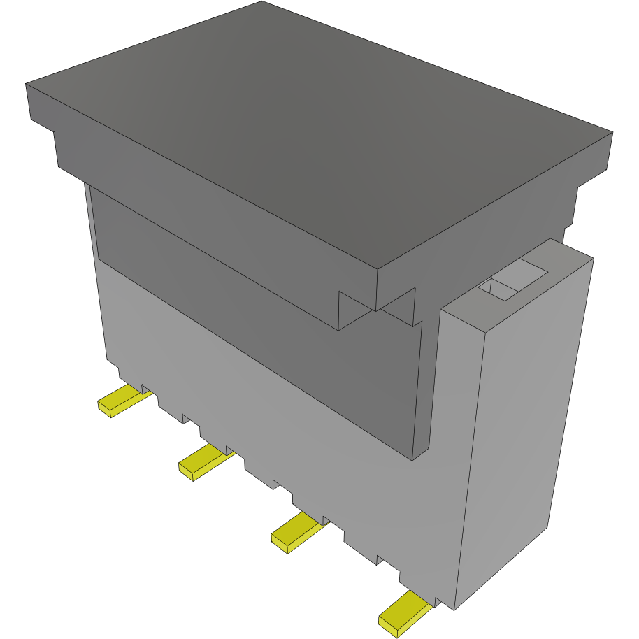 Samtec-RSM-107-02-L-S-P-TR Piastre connettori e prese PCB Conn Socket Strip SKT 7 POS 1.27mm Solder ST Top Entry SMD T/R