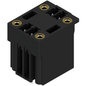 Weidmuller-1031460000 Steckverbinderleisten und Leiterplattenbuchsen Conn Wire to Board M 4 POS 3.81mm Solder ST Top Entry Thru-Hole Box