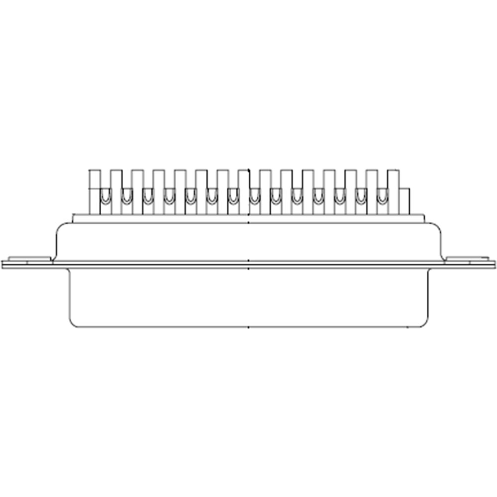 Molex-1731100111 Steckverbinder, D-Sub Conn High Density D-Sub F 15 POS 0.99mm Solder Cup ST Cable Mount 15 Terminal 1 Port FCT Products Carton