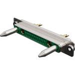 Conn Combo D-Sub F 2Power/17Signal/2Cavity POS Solder Cup ST Cable Mount 19 Terminal 1 Port FCT Products Carton