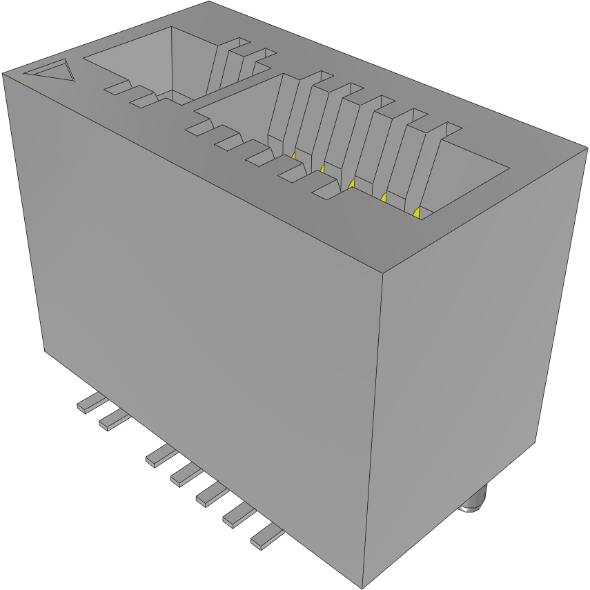 Samtec-MEC1-108-02-LM-D-A Estremità scheda connettore Conn Card Edge SKT 16 POS 1mm Solder ST SMD Tray