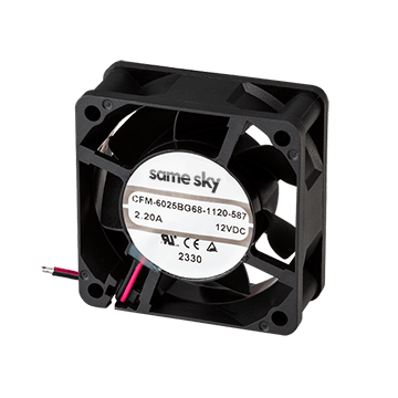 Same Sky (formerly CUI Devices)-CFM-6025BG68-150-349-22 Gebläse und Lüfter 60 x 60 x 25 DC Fan
