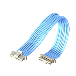 Cable Assembly Discrete Wire 0.139m 28AWG Wire to Board to Wire to Board 10 to 10 POS SKT-SKT Crimp-Crimp Micro Mate™ Bag