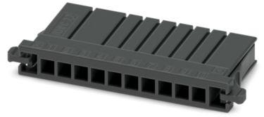 PHOENIX CONTACT-1339697 Gaine de câblage de raccordement discret Conn Housing RCP 10 POS 3.81mm Crimp ST Cable Mount Black Cardboard