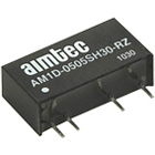 Aimtec-AM1D-1215D-RZ DC/DC-Wandler und Spannungsreglermodul Module DC-DC 12VIN 2-OUT -15V/15V -0.033A/0.033A 1W 5-Pin SIP