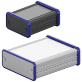 Fischer Elektronik-AKG D 71 24 100 ME Kästen, Gehäuse und Gestelle Natural Aluminum Miniature Case