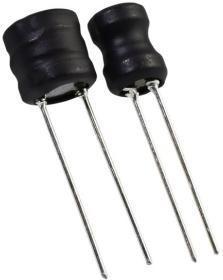 Bel Fuse-DRC-0807-100J-UL Induktor verbleit Choke Unshielded Drum Core 10uH 5% 1KHz 20Q-Factor Ferrite 2.2A 0.031Ohm DCR RDL T/R