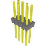 Conn Unshrouded Header HDR 8 POS 2.54mm Solder ST Top Entry Thru-Hole Bulk