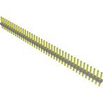 Conn Unshrouded Header HDR 40 POS 2.54mm Solder ST Top Entry Thru-Hole Bulk