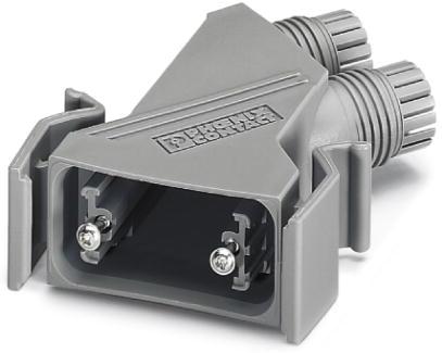 PHOENIX CONTACT-1688052 Schrumpfbalgenadapter 90° 2 Shell Size Plastic