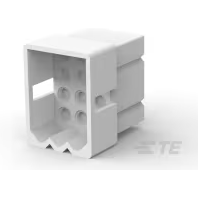 TE Connectivity-770102-1 Gaine de câblage de raccordement discret Conn Housing PL 12 POS 5.03mm Crimp ST Cable Mount Natural Package