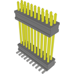 Conn Board Stacker HDR 20 POS 1.27mm Solder ST Top Entry SMD FLEX STACK™ Tube