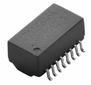 Eaton-LTA1VS16C-351-R Trasformatore di telecomunicazione Telecom Transformer 1CT:1CT 1.2Ohm Prim. DCR 1.2Ohm Sec. DCR 16 Terminal Gull Wing SMD Automotive AEC-Q200
