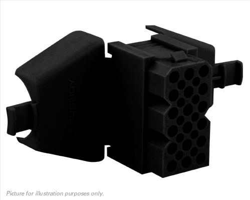 SOURIAU-SMS18RDH1 矩形连接器 Conn Rectangular RCP 18 POS Crimp ST Cable Mount