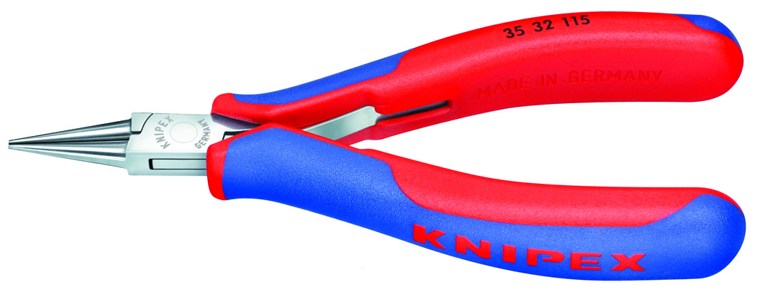 KNIPEX TOOLS LP-35 32 115 Pliers Application Tools, Electronics Plier with Multi-Component Grips