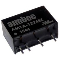 Aimtec-AM1A-2415SZ DC/DC-Wandler und Spannungsreglermodul Module DC-DC 24VIN 1-OUT 15V 0.067A 1W 4-Pin SIP Module