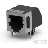TE Connectivity-5555140-6 Steckverbinder, Telefon und Telekommunikation Conn RJ-25 F 6 POS 1.27mm Solder RA Thru-Hole 6 Terminal 1 Port Cat 3 Tube