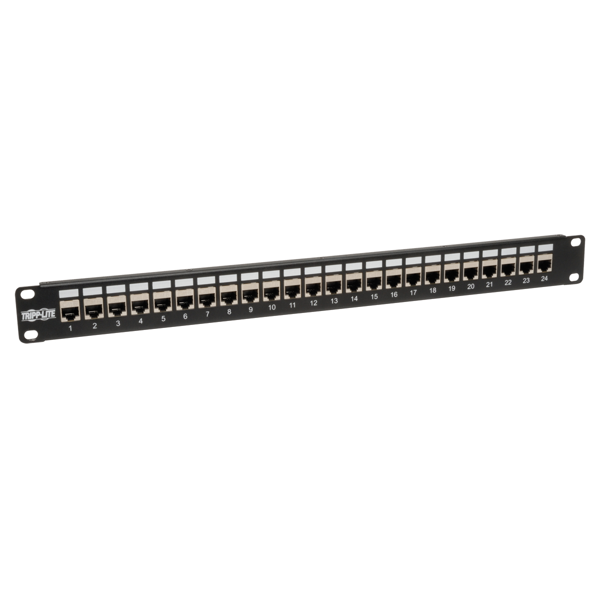 Eaton (formerly TrippLite)-N254-024-SH Steckverbinder, Telefon und Telekommunikation Conn RJ-45 Patch Panel F 192 POS ST Panel Mount 192 Terminal 24 Port Cat 5/Cat 5e