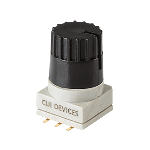 Switch DIP N.O./N.C. SP4T 4 Raised Slotted 0.15A 42VDC Gull Wing 2.54mm SMD T/R