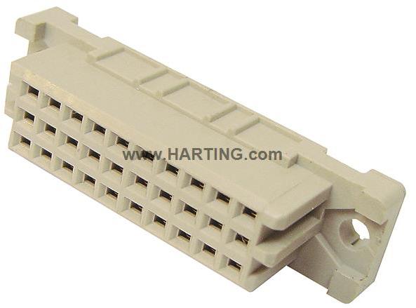 HARTING-09252306421 Steckverbinder, Mutterplatine DIN-SIGNAL 3C030FWS-13,0C1-2