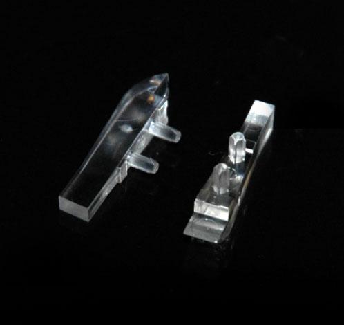 Dialight-515-1105F Tubi luminosi a LED LED Light Pipe Rectangular Right Angle Clear Rigid Bulk