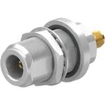 Conn Type N-SMA Adapter 0Hz to 3000MHz 50Ohm ST F/F Gold