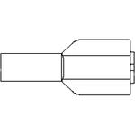 Quick Disconnect Terminal 14-16AWG Brass Blue F 22.35mm Tin Avikrimp™ T/R