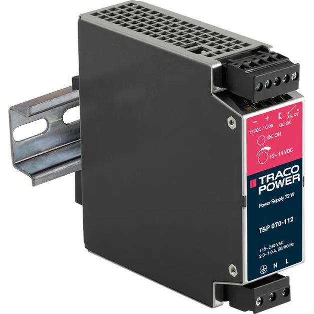 TRACO Electronic AG-TSP 070-112 Alimentation électrique CA en CC AC/DC Power Supply Single-OUT 12V 6A 72W 8-Pin