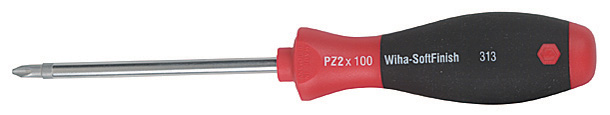 Wiha Tools USA-31310 Screwdrivers Application Tools, Pozidriv Softfinish Screwdriver