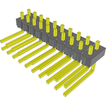 Conn Unshrouded Header HDR 20 POS 2.54mm Solder RA Side Entry Thru-Hole Bulk