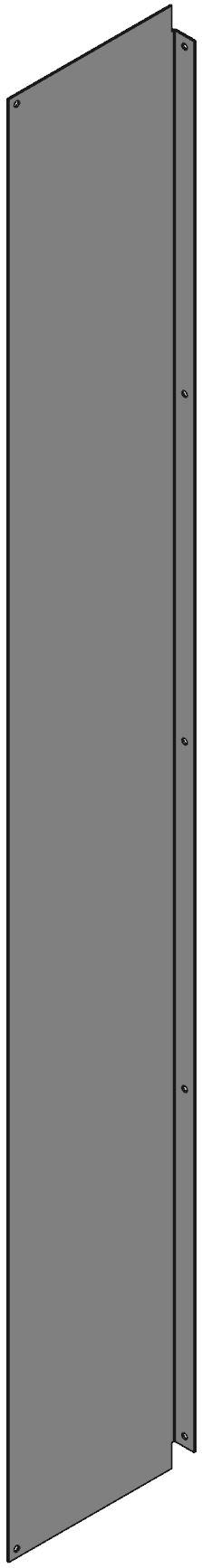 Hammond Manufacturing-CWBA860 Accesorios del cable Cable Accessories Barrier Steel Gray