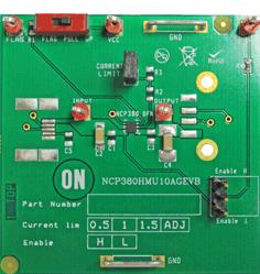 onsemi-NCP380HMU10AGEVB Power Management Development Boards and Kits EVALUATION BOARD FOR NCP380 IS A HIGH-SIDE POWER DISTRIBUTION SWITCH