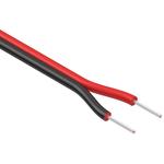 Tensility International-30-00807 Kabel, Mehrleiter Multi-Conductor Cable 2Conductors 26AWG 2.9mm 300V Black/Red Polyvinyl Chloride