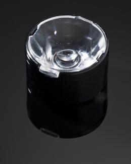 LEDIL OY-FA11208_TINA-RS Optical Lenses Round Optical Lens Black PMMA Pin/Tape Box