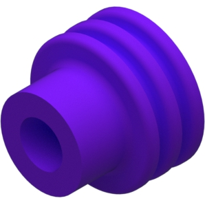 Delphi-15324990 Kabelzubehör Cable Accessories Single Wire Seal Silicon Rubber Violet Individual