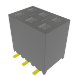 Conn Socket Strip SKT 3 POS 2.54mm Solder ST Top Entry SMD T/R
