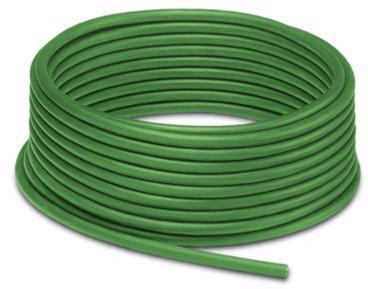 PHOENIX CONTACT-2806286 多芯电缆 Shielded Twisted Pair Cable 6Conductors 7mm 250V Green 1m