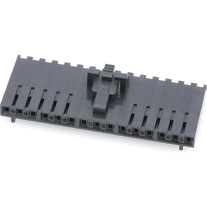 Molex-50-57-9415 Custodia filo connettore dedicato Conn Housing F 15 POS 2.54mm Crimp ST Cable Mount Black SL™ Bag