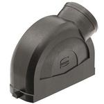 Hood 90° 24/B Shell Size Glass Fibre Reinforced Polyamide Self Lock