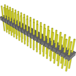 Conn Unshrouded Header HDR 42 POS 2.54mm Solder ST Thru-Hole Bulk