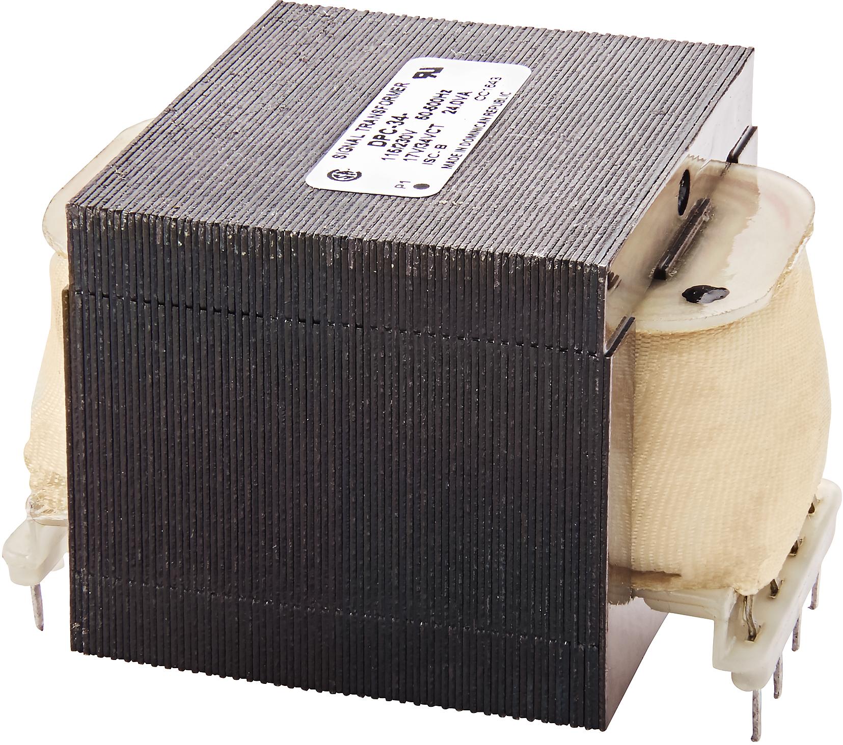 Signal Transformer-DPC-20-1200 Transformator Power Transformer 1500Vrms 24VA 8 Terminal Pin Thru-Hole