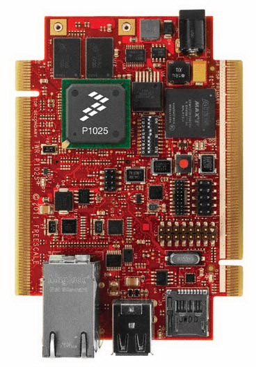 NXP Semiconductors-TWR-P1025 Eingebettete Systementwicklungsboards und -kits P1025 Microprocessor Tower System Module 533MHz CPU 512MB RAM 64MB NOR Flash Linux BSP/MQX RTOS/QNX RTOS