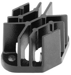 Fischer Elektronik-AKK 191 散热器 Heat Sink Passive TO-3 Screw Mount Aluminum 12°C/W Black Lacquered