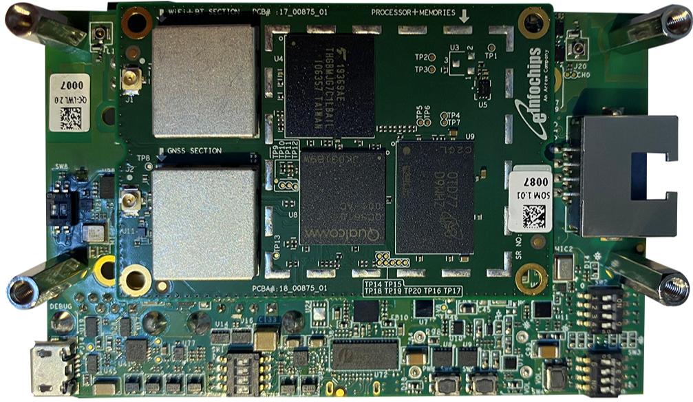 eInfochips Limited-EIC-QCS410-215 Herramientas y kits de desarrollo Development Kit