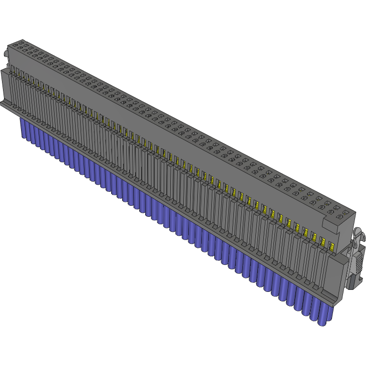 Samtec-SFSD-50-28C-H-12.00-SR Assemblage de câble autre Cable Assembly Discrete Wire 0.304m 28AWG Socket Strip 100 POS SKT Crimp TIGER EYE™ Layer