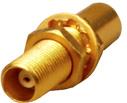 Cinch Connectivity Solutions-133-3901-401 Connector RF Conn MCX Adapter 0Hz to 6GHz 50Ohm ST Panel Mount RCP/RCP Gold Over Nickel