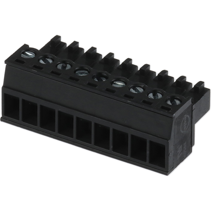 Molex-395000009 Steckverbinder, Klemmenblöcke Conn PC Terminal Block F 9 POS 3.5mm Screw RA Cable Mount 8A/Contact Eurostyle™