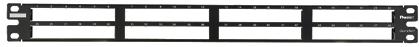 Panduit-QPP48HDBL Connector Accessories 48-port patch panel in black accepts QuickNet pre-terminated cassettes