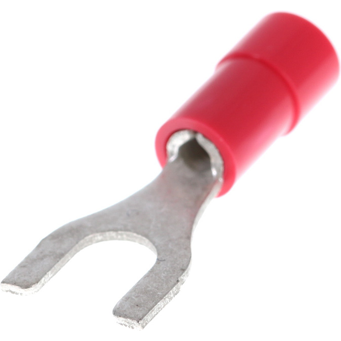 Molex-191440003 Connector Terminals Spade Tongue Terminal 18-22AWG Copper Red 23.2mm Electro Tin InsulKrimp™ Carton