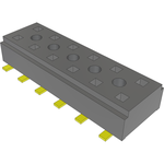 Conn Socket Strip SKT 12 POS 2mm Solder ST Top Entry SMD TIGER CLAW™ Tube